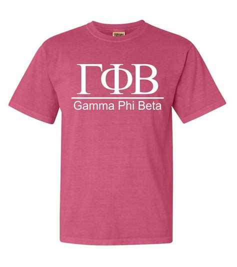 gamma phi beta t shirts